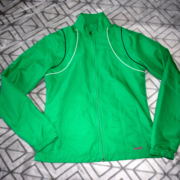 Green Reebok Windbreaker - Picture 1 of 5